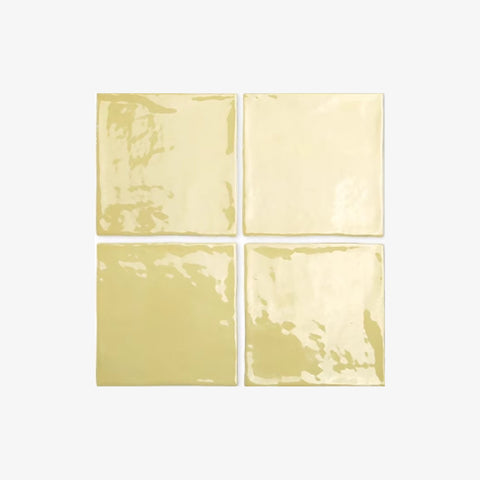 Jelly Glazed Tile | Bright Napoli Yellow