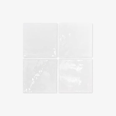 Jelly Glazed Tile | Pure White