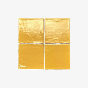 Jelly Glazed Tile | Semi Matt Yellow