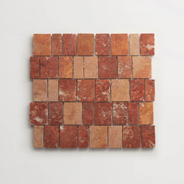 Red Travertine Marble - Rough Cut