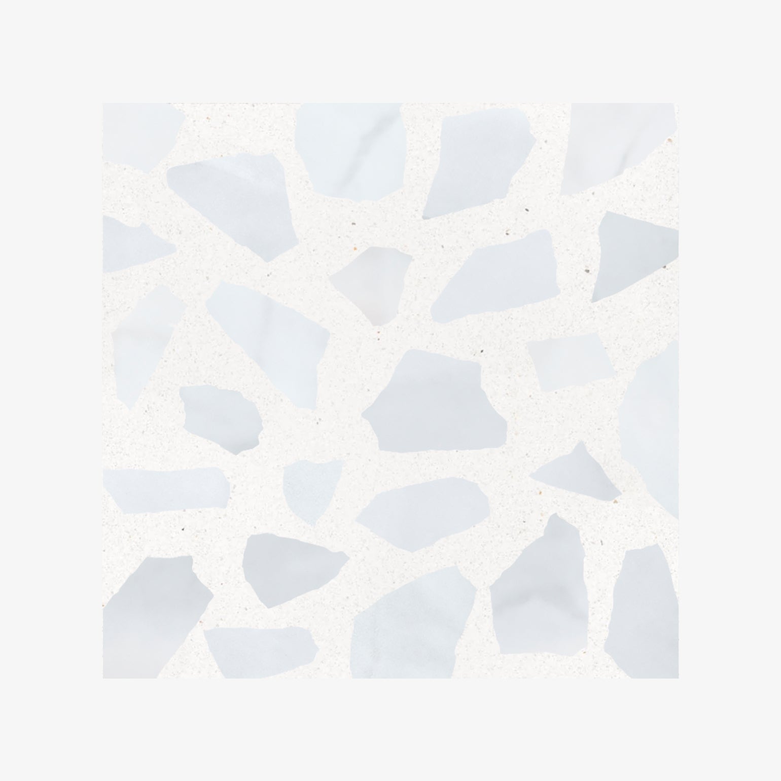 Terrazzo Large A, White/55G