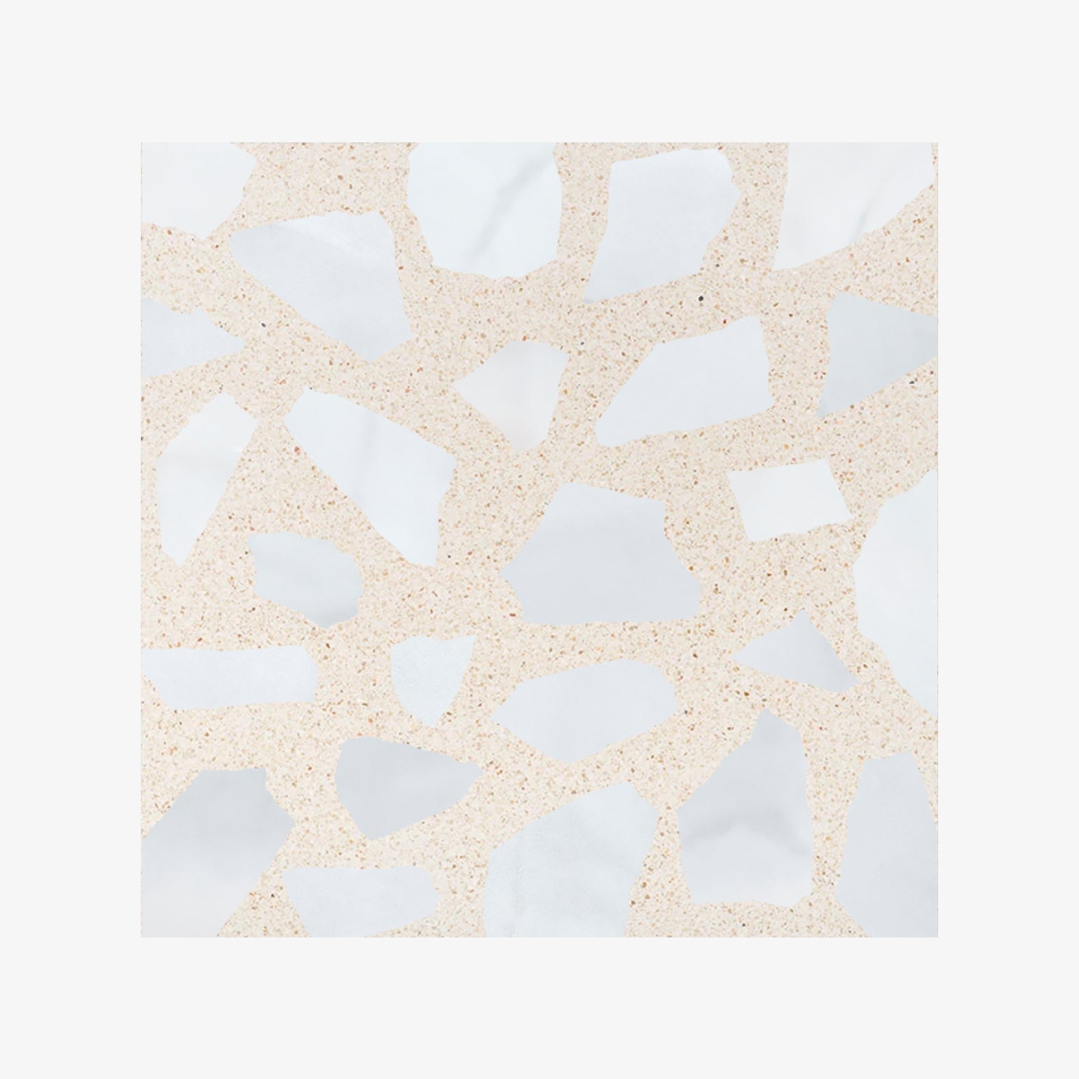 Terrazzo Large A, White/79G