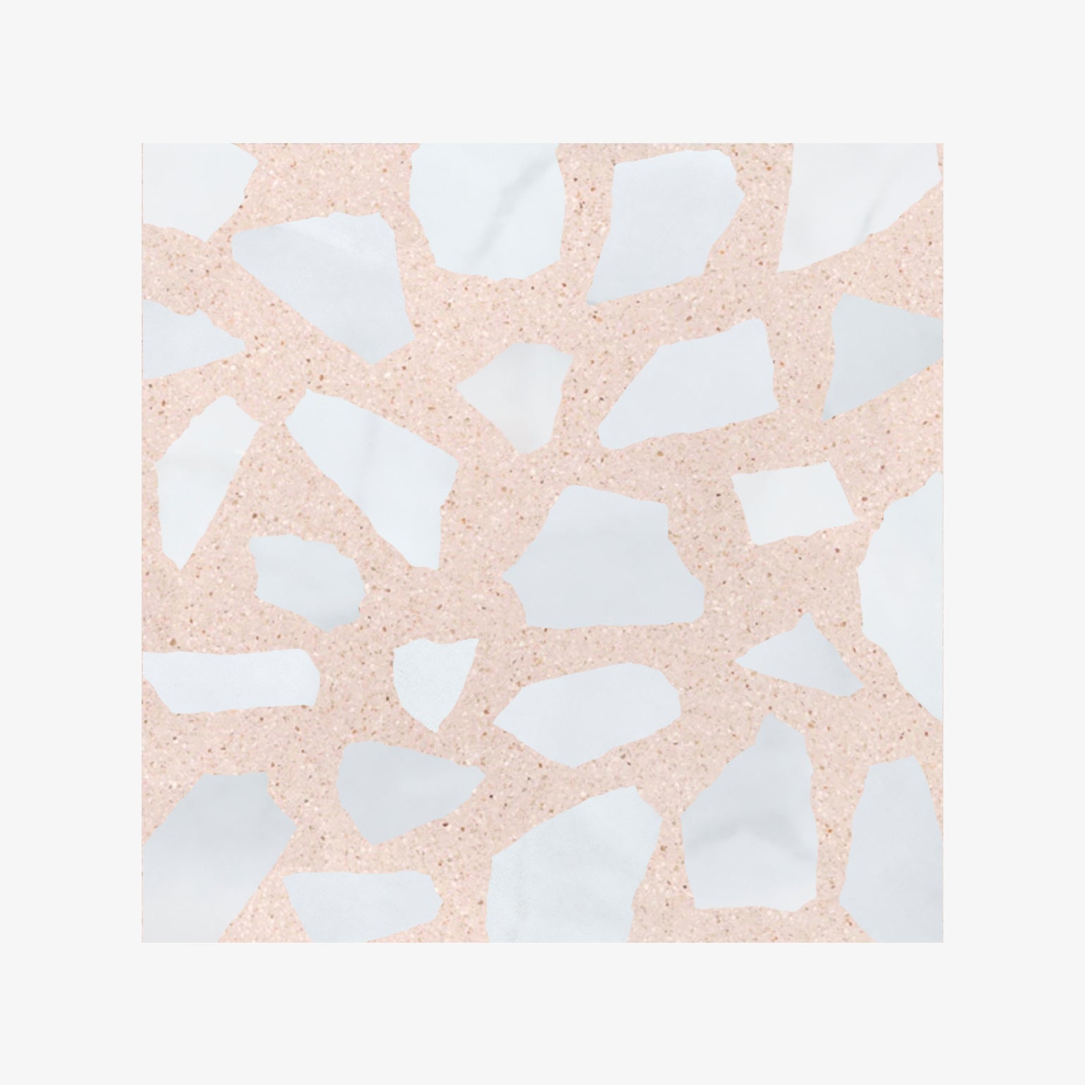 Terrazzo Large A, White/59G