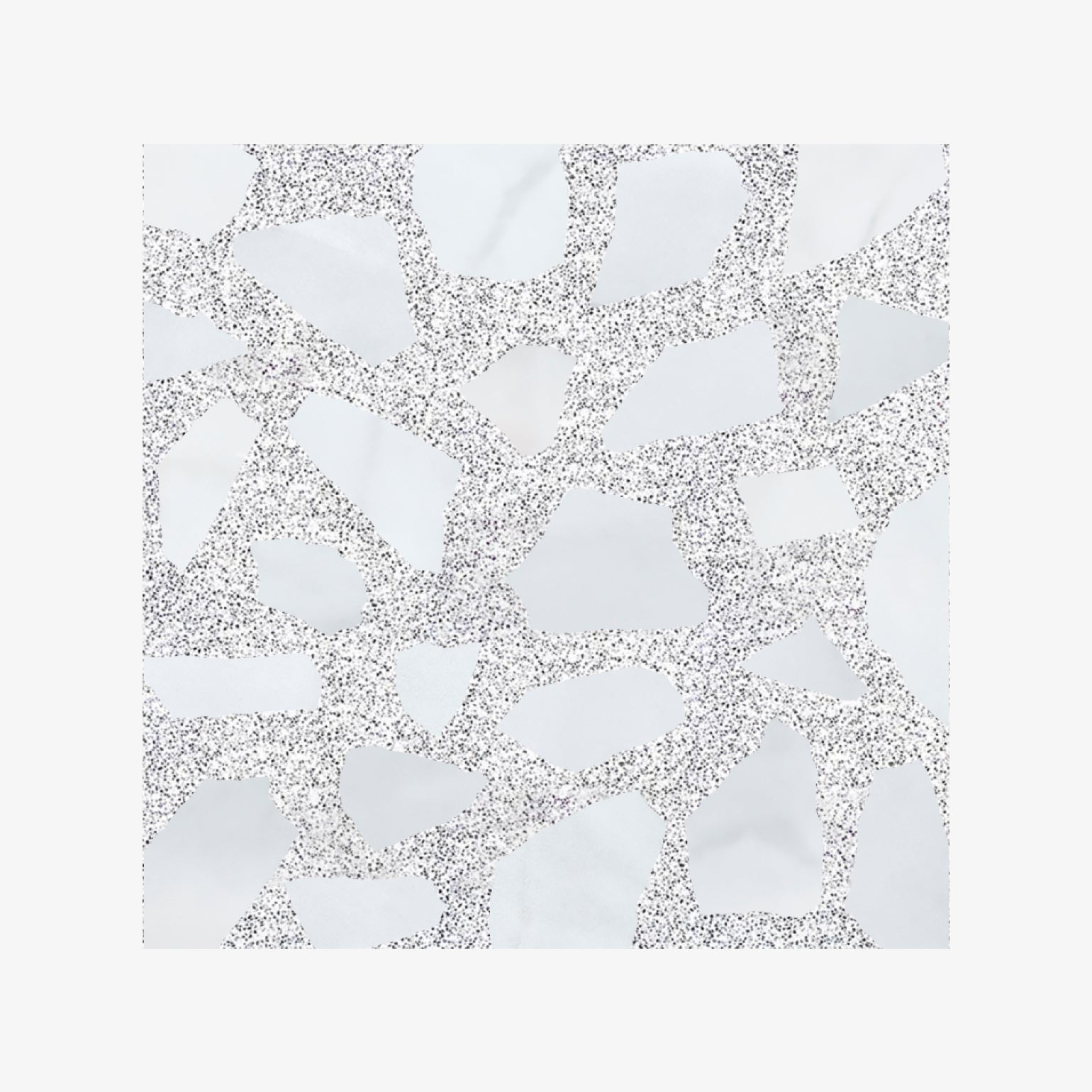 Terrazzo Large A, White/89G