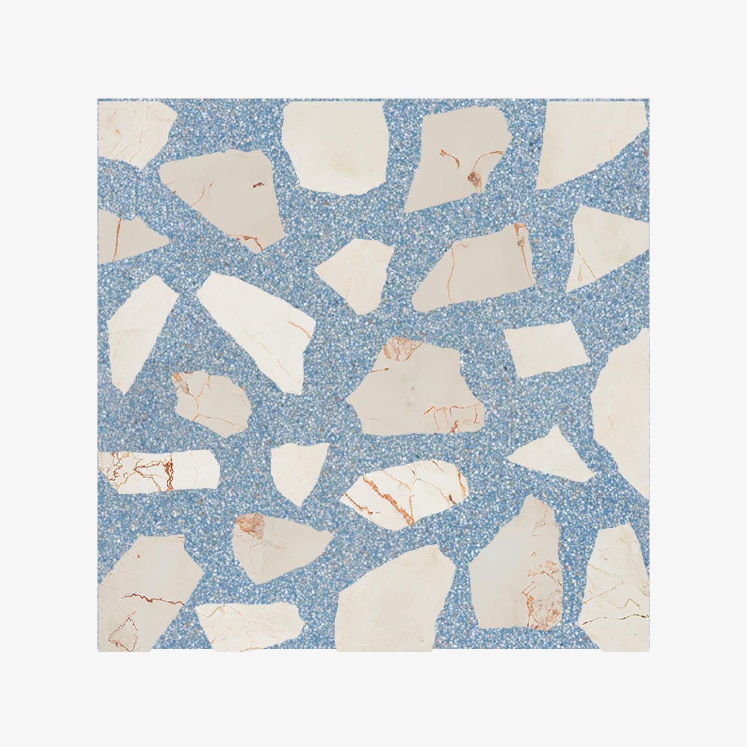 Terrazzo Large A, Cream/68G