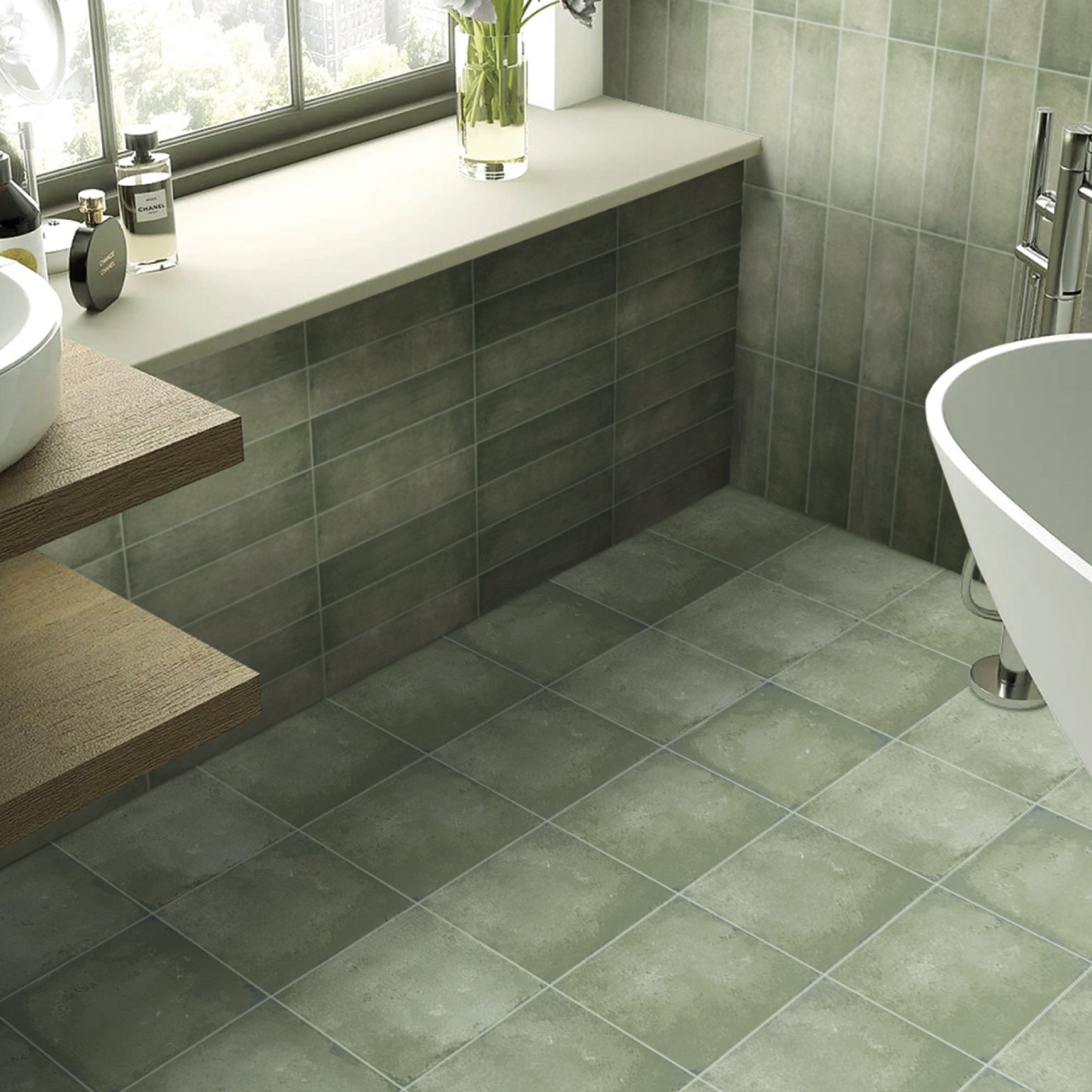 Ream Tile | Green