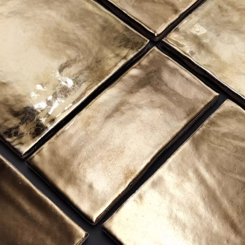 Gold Tile | Small Rectangle