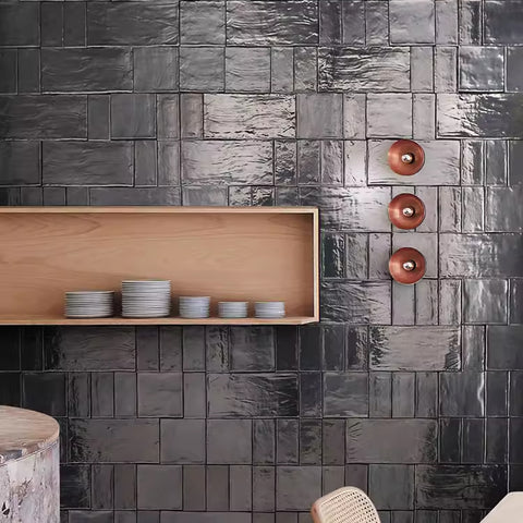 Steel Gray Tile | Small Rectangle