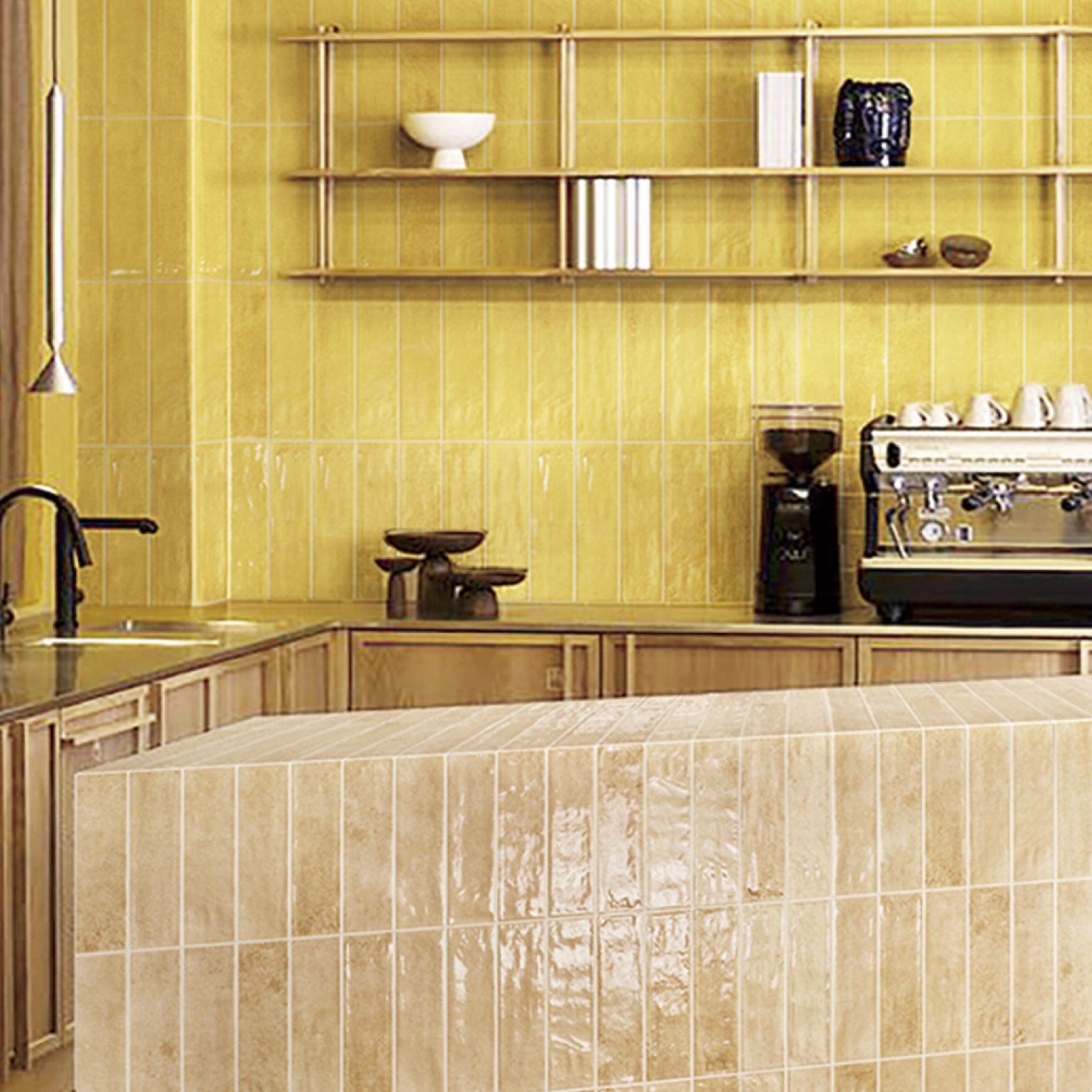 Kash Tile | Bright Yellow